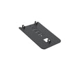 SpacePole VERM400-MN-02 Multigrip Plate for Verifone M400, M424, M440, M450 No Handle, Black, Compatible with Duratilt, Stack and Kiosk Straight Bracket Payment Mounts
