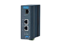 B+B SmartWorx EKI-2742FPI-B Gigabit Media Converter SFP woth 2xPoE