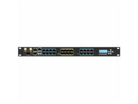 Lantronix 83X-72S-550-NAA Console Server, 72 total serial ports, 1 USB-C, 1 USB 2.0, 2 GbE RJ45 Ethernet, 1 GbE SFP, 8 x 1.5M octal cables, Dual AC power, TAA - 1RU - 100-240