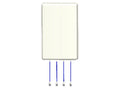 Ventev 611424 UWB 4x4 MIMO Direct Ant Low-PIM N-F