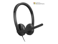 Lenovo 4XD1R88995 Wired VoIP Headset 5000, Teams Certified, USB-C with USB-A adapter