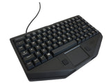 Panasonic HA-UNKB1003 Havis Rugged Chiclet Style Keyboard with Emergency Key - Red Backlit Keys IP67