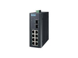 B+B SmartWorx EKI-2710G-2FPI-A 8GE PoE +2G SFP Ind. Unmanaged Switch