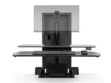 HAT Design Works 1TCH-3/3-BLK One Touch 3 over 3, Black, holds 0-25 lbs center, 0-15 lbs wings, up to 24, Clamp/Rail mou