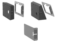 Yealink 3311061 Mount Kits for RoomPanel/RoomPanel E2 - 10 degree Mounting Bracket: mount the RoomPanel vertically on the wall - 20 degree Mounting