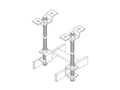 Chatsworth 11310-003 Threaded Ceiling Kit 5/8-11; 72INL; Gold