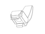 Chatsworth 76544-702 Clik-Nut Hardware Kit, #12-24 Cage Nuts and Screws, 250 Count, Black Zinc