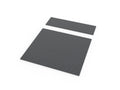Heckler H1281-MW-STEAMSHIP Framework Tall Outer Panel & Backsplash - Maharam Wrapped - Steamship