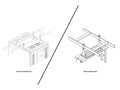 Chatsworth 10506-E06 Cable Runway Elevation Kit For Racks; 4IN- 6IN High, Quantity per Package: 1 Pair; Glacier White