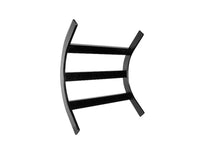 Chatsworth 10723-720 Cable Runway Radius Bend; 20INW x 12.5INH x 12.5INL; Black; Cable Capacity - 1578