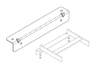 Chatsworth 11421-115 Wall Angle Support Kit 3/16IN; 17INW x 2INH x 2IND; Gray