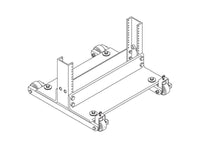 Chatsworth 11554-501 Rack Standard Rollers; 2INH x 20IND; Clear