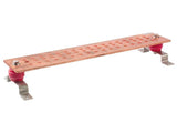Chatsworth 10622-012 Standard Busbar; 4INH x 12INW x 0.25IND (100 mm x 300 mm x 6.4 mm)