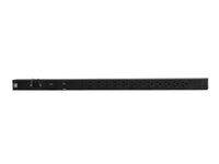 Chatsworth 12850-704 Power Strip, 0U, Basic, 15A, 120V, Vertical Short, (14) 5-15R, Thermal Breaker, Surge, L5-15P, 10ft
