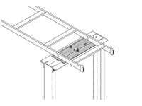 Chatsworth 11911-E06 Cable Runway Wall to Rack Kit; 6INW x 54INL; Glacier White