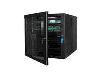 Chatsworth 11890-E24 CUBE-iT Wall-Mount Cabinet; Gen 3; 24INH x 24INW x 18IND (610 mm x 610 mm x 460 mm); 12U; #12-24 Ta