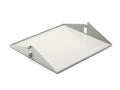 Chatsworth 11294-E19 19 IN Low Profile Shelf; 19 IN W x 3.47 IN H x 19 IN D; Glacier White; Double Sided; Non-Vented