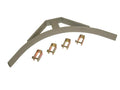 Chatsworth 11959-115 Cable Runway Corner Bracket; 15INW x 1.5INH x 15.48INL; Gray