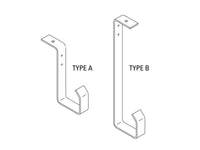Chatsworth 11322-112 J-Hook Ceiling Cable Bracket; 12INH x 3IND; Gray