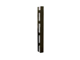 Chatsworth 13914-701 Velocity Vertical Cable Manager, Double-Sided, 10 inches W X 6 ft H (254 mm W X 1829 mm H), Black