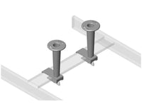 Chatsworth 13392-E21 TELCO/UL Classified Style Cable Runway Pathway Divider; 3.94INH; Glacier White