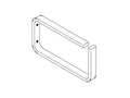 Chatsworth 11563-101 Large Horizontal Cable Ring; 6INW x 2.85INH; Gray