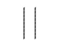 Chatsworth 14465-E00 Cable Lashing Bracket, Z4 SeismicFrame, 1.62IN (41 mm) x 40U, Glacier White