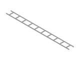Chatsworth 14300-130 Adjustable Cable Runway; 1.5IN H x 30IN W x 119.5IN L (38 mm x 762 mmx 3035 mm); Gray