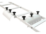 Chatsworth 14300-E06 Adjustable Cable Runway; 1.5IN H x 6IN W x 119.5IN L (38 mm x 152 mm x 3035 mm); Glacier White