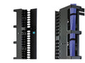 Chatsworth 30162-E01 CCS Combination Cabling System; 6 IN W x 6 FT H x 12.24 IN D; Glacier White