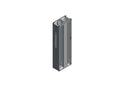 Chatsworth 32623-705 Motive Double-Sided Vertical Cable Manager; 90INH (2286 mm) x 12INW (300 mm) x 23.6IND (600 mm); Black with Black Fingers
