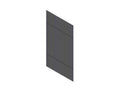 Chatsworth 33005-001 Polycarbonate Panel, 48 in x 96 in, Two Pack, Clear