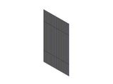 Chatsworth 33005-002 Polycarbonate Panel, 48 in x 96 in, Ten Pack, Clear