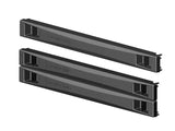 Chatsworth 34381-002 Snap-in Filler Panel, 1U x 19 in W, for Tapped Equipment Mounting Rails, Black, Pack of 50