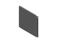 Chatsworth 37075-G01 RMR Wall-Mount Enclosure Fixed Depth Mounting Plate; 14IN (356 mm) H x 20IN (508 mm) W x 1IN (26 mm