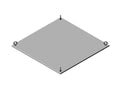 Chatsworth 37760-C09 Solid Metal Top Panel Assembly for RMR Modular Enclosure, 23.6IN (600 mm) W x 47.2IN (1200 mm) D, Black