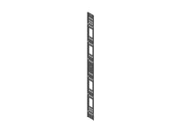 Chatsworth 38638-721 Full Height Dual PDU Bracket for ZetaFrame Cabinet; for 52U Cabinet; 2.7INW (69 mm) PDU; Black