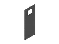 Chatsworth 37877-C45 Exhaust Side Panel Assembly for RMR Modular Enclosure; 177 mm Exhaust Fan / Filter Ready; 78.7IN (2