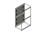 Chatsworth 39774-EAL Side Panel with Grommets for ZetaFrame Cabinet; for 48U x 39.4IND (1000 mm) Cabinet; 8 Cable Openin