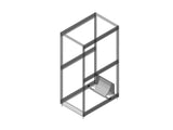 Chatsworth 39802-703 Air Director for ZetaFrame Cabinet; for 31.5INW (800 mm) Cabinets with Vertical Exhaust Duct; Black