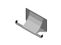 Chatsworth 39802-703 Air Director for ZetaFrame Cabinet; for 31.5INW (800 mm) Cabinets with Vertical Exhaust Duct; Black
