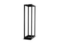 Chatsworth 50120-708 Quadra Rack; 19INW x 9INH x 29IND; Black; 58 RMU; No. of Posts - 4; Top Angle