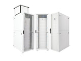 Chatsworth ZC15-A1000-71 ZetaFrame Cabinet; 89.9INH x 23.6INW x 47.2IND (2283 mm x 600 mm x 1200 mm); 48U; Perf Front Do
