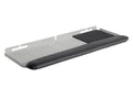 HAT Design Works 8085-124 Keyboard Tray Mouse Pad Combination, PC Silver