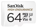 SanDisk SDSQQNR-064G-GN6IA 64GB MicroSD High Endurance microSD Card UHS-I