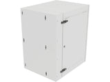 Vertiv GL36WMCMM-W-SE-00-CM WM Premium 19Ux24x32 Gray, Rails feature a horizontal/vertical cable tie down pattern and provisions for optional cable management D rings