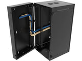 Vertiv GL48WMCMM-B-SH-00-CM WM Premium 25Ux24x32 Gray - Nominal concentric conduit knockouts on top, bottom, and back of rear section
