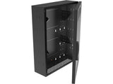 Vertiv GL36WLP-B-SE-AF WLP WM 6-10 Ux27x10 FanGray - Provisions on bottom for fan assembly - Reversible mounting for left-hand or right-hand opening