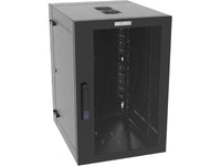 Vertiv GL36WMCMM-B-SE-AF-CM WM Premium 19Ux24x32 Fan Gray - Reversible mounting for left-hand or right-hand opening - Provisions on top and bottom for fan assembly