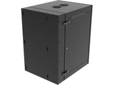 Vertiv GL36WMCMP-B-SC-AF-CM WM Premium 19Ux24x32 Fan Gray - Reversible mounting for left-hand or right-hand opening - Provisions on top and bottom for fan assembly